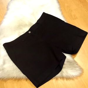 The Limited Black Shortie Shorts -#1368+